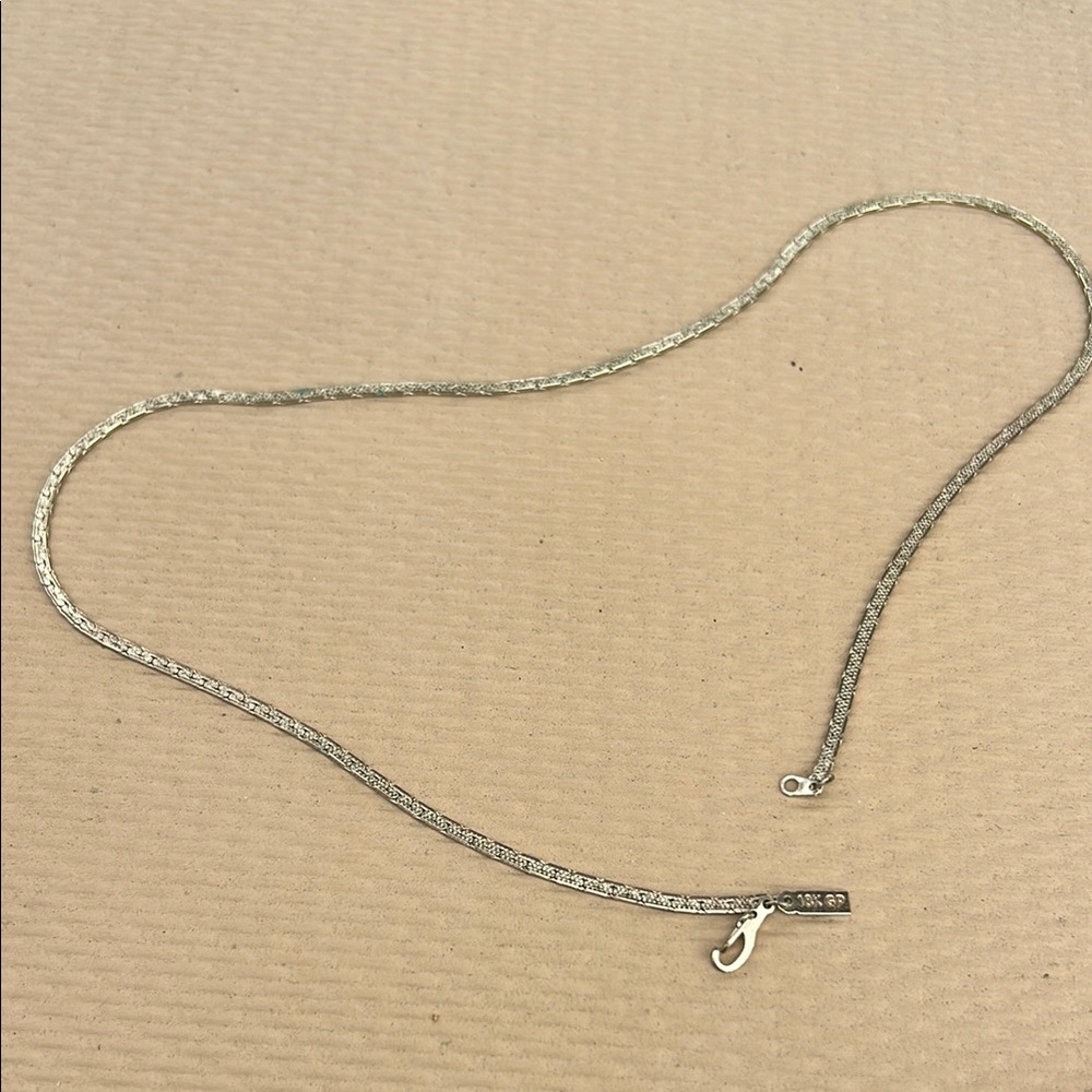 Neiman Marcus Elegant 18k Gold Plated Linked Necklace